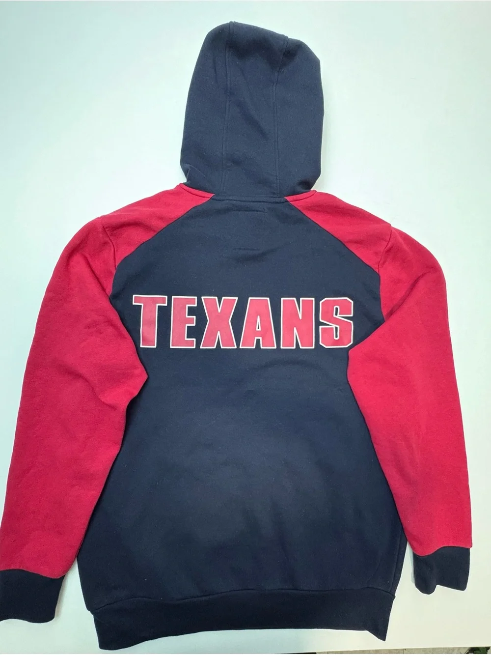 Houston Texans Men's Navy & Red Pullover Hoodie